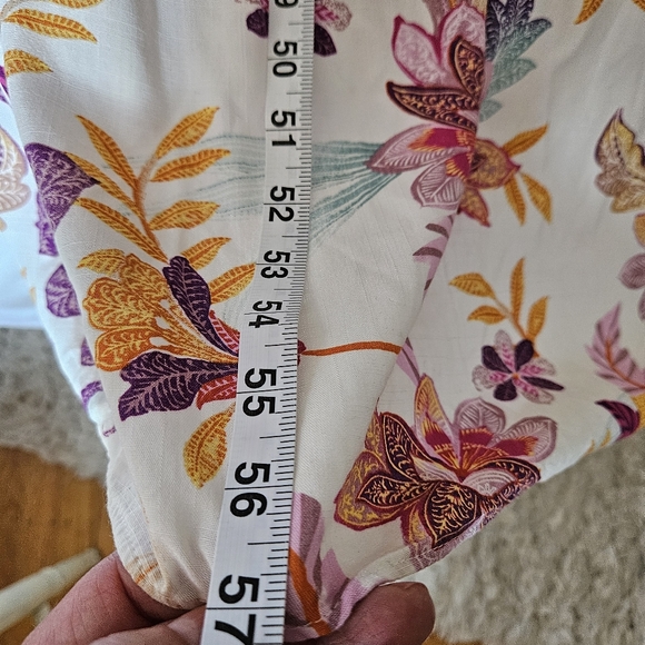 City Chic floral v-neck short sleeve dress 18w. EUC - Picture 6 of 11